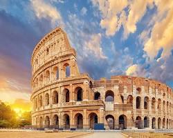 Colosseum, Rome tourist attraction in Italy